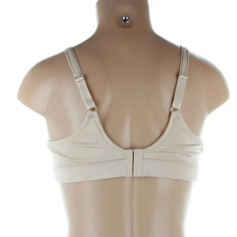 Breezies Classic Beige Underwire Full Coverage Unlined Bra - 38 B - Picture 6 of 10